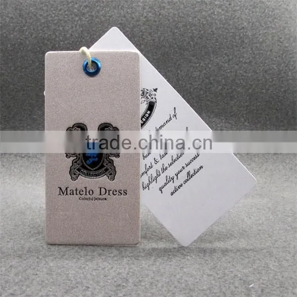 Metal Eyelets Hotstamping Paper Tags