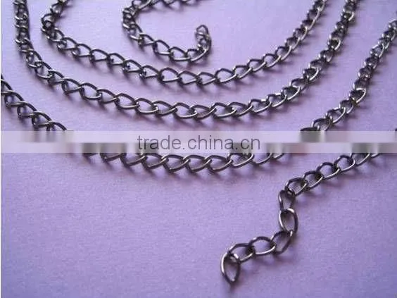 316 stainless steel welded twist link chain