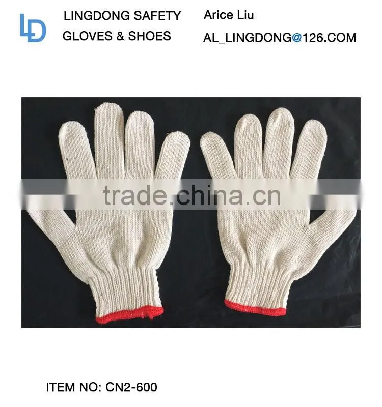 Construction Protective Cotton Working Driving Work Gloves
