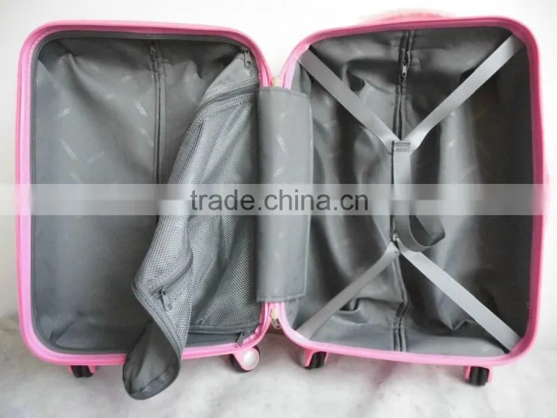 Roral Waves ABS+PC fashion trolley luggage