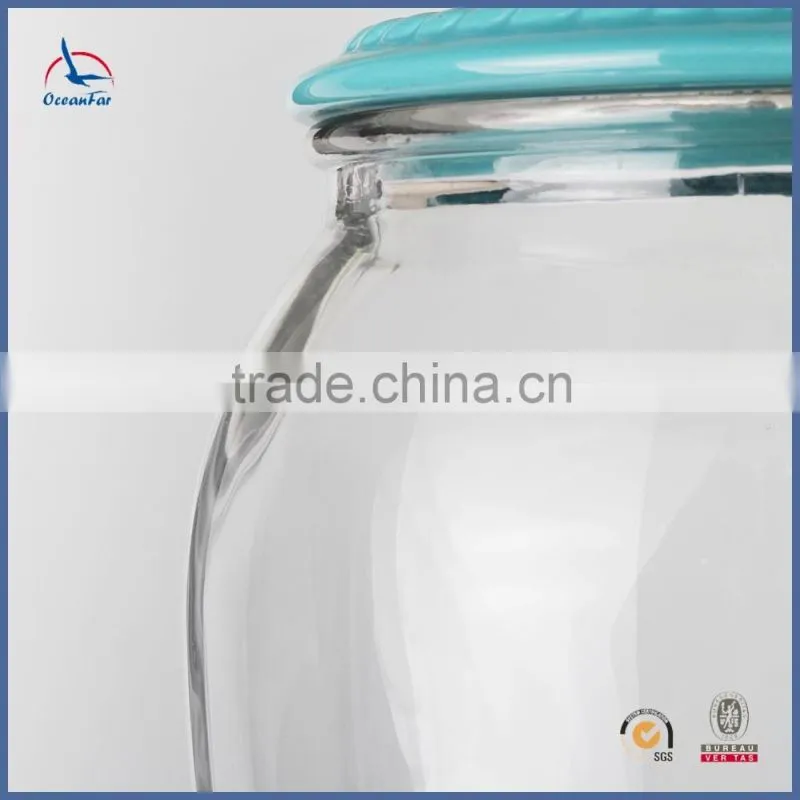 Hot Selling Products Glass Beverage Jar Wholesale Market Glass Dispenser with Stand