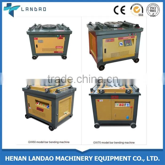 6mm-40mm steel bar cutting and bending machine GW40 rebar bender