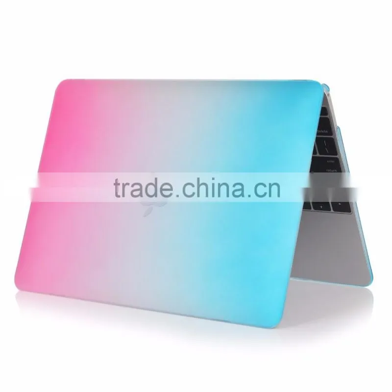 China wholesale 12 inch case for macbook rainbow color covers