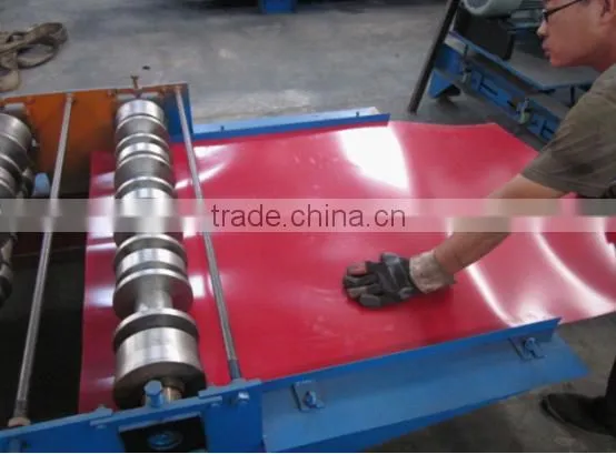 Colored Steel Tile Type and Tile Forming Machine Type double layer roll forming machine