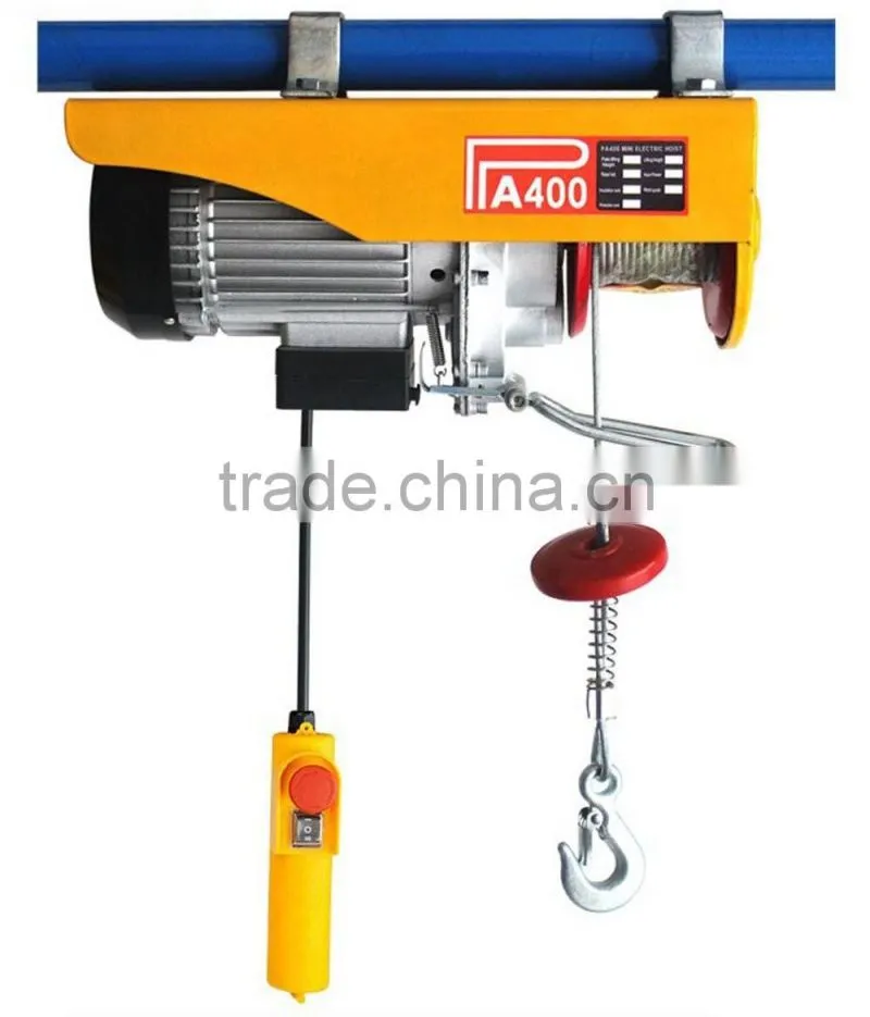 PA200 electric hoists with trolley 220V/1 phase