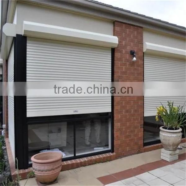 American Residential Aluminum Roll Up Shutter Window