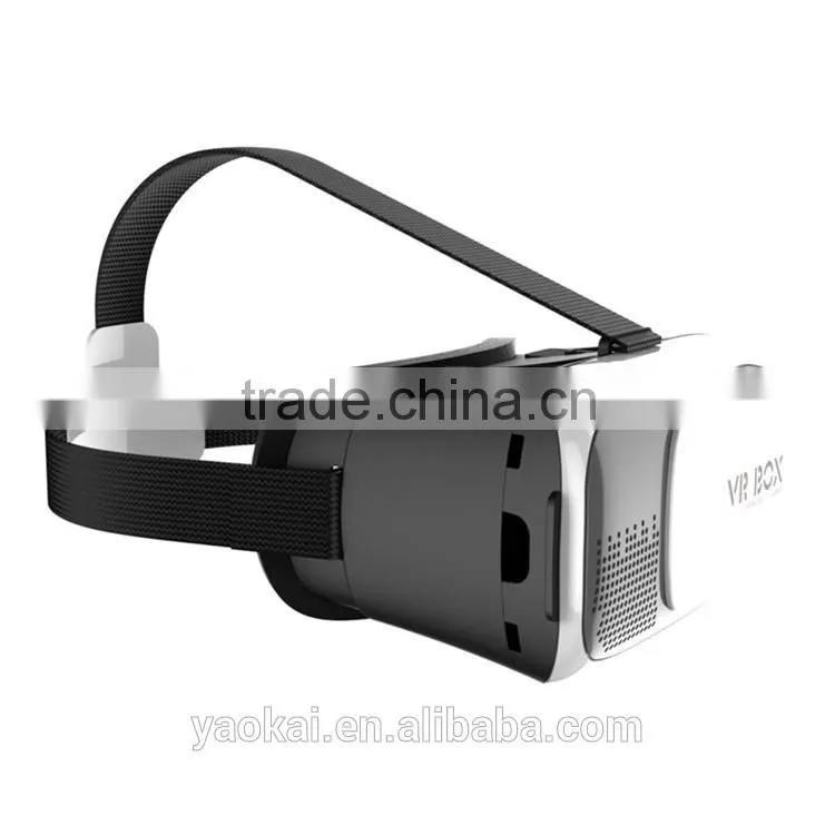 2016 Hot Selling Virtual Reality Glasses Case Plastic Google Cardboard 3D VR BOX 2.0 Adjustable 3D VR