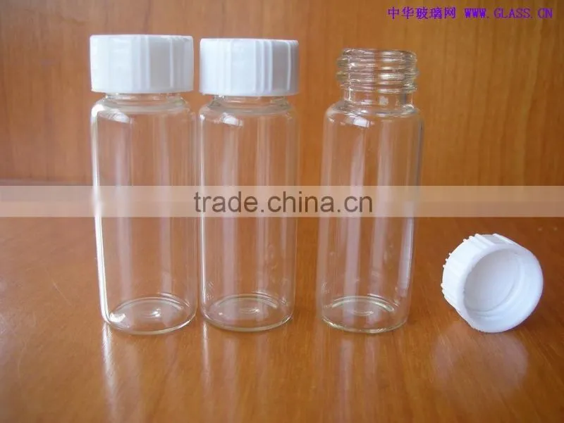 50 100 200ml white brown reagent glass bottles Amber Laboratory Bottle