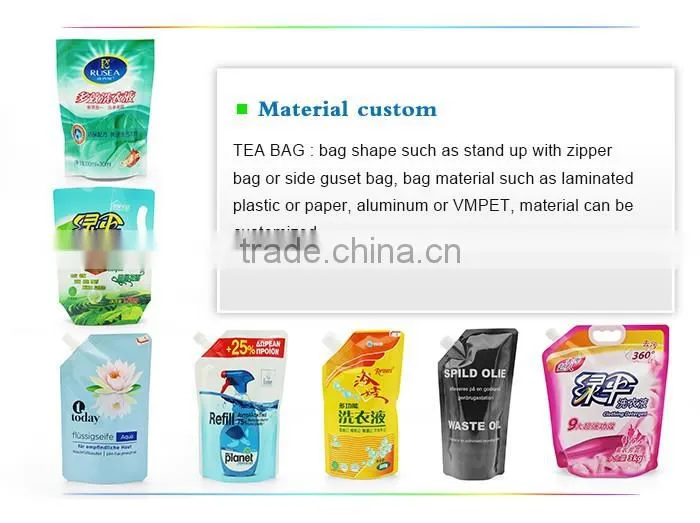 Hot sell color printing wholesale squeeze pouch with spout for baby liquid food in factory