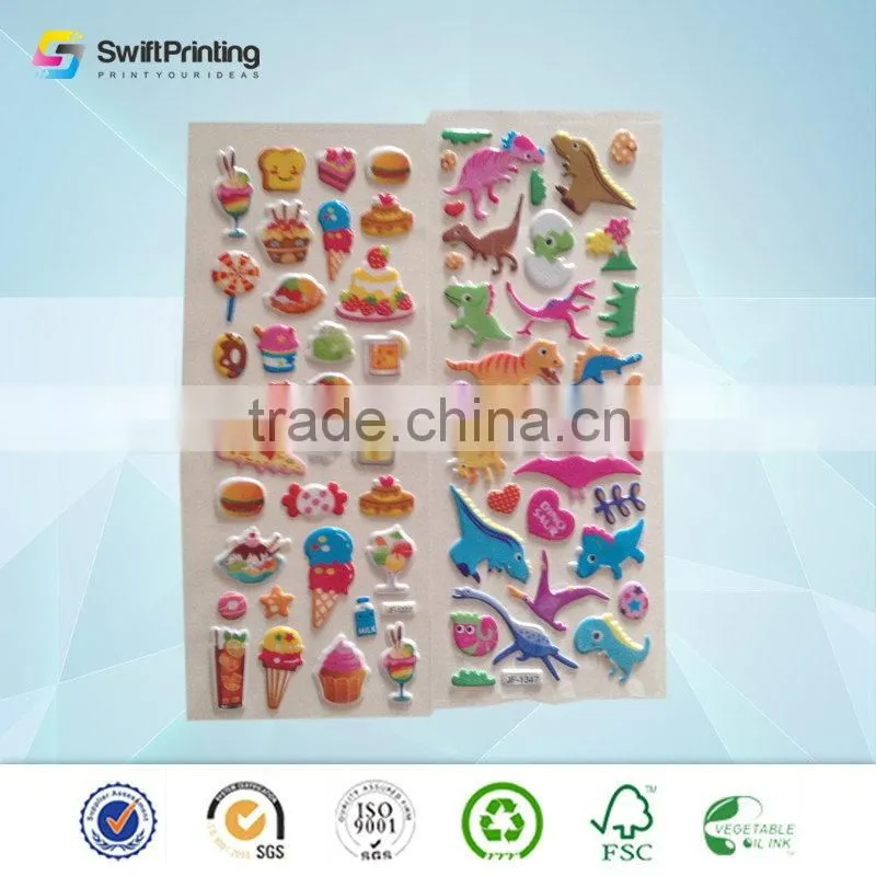 Bottom price hot sell paper printing sticker