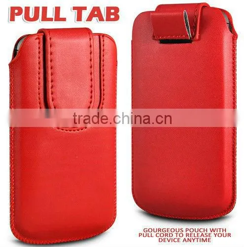 Premium Mobile Phone Pouch with strap for blackberry Case