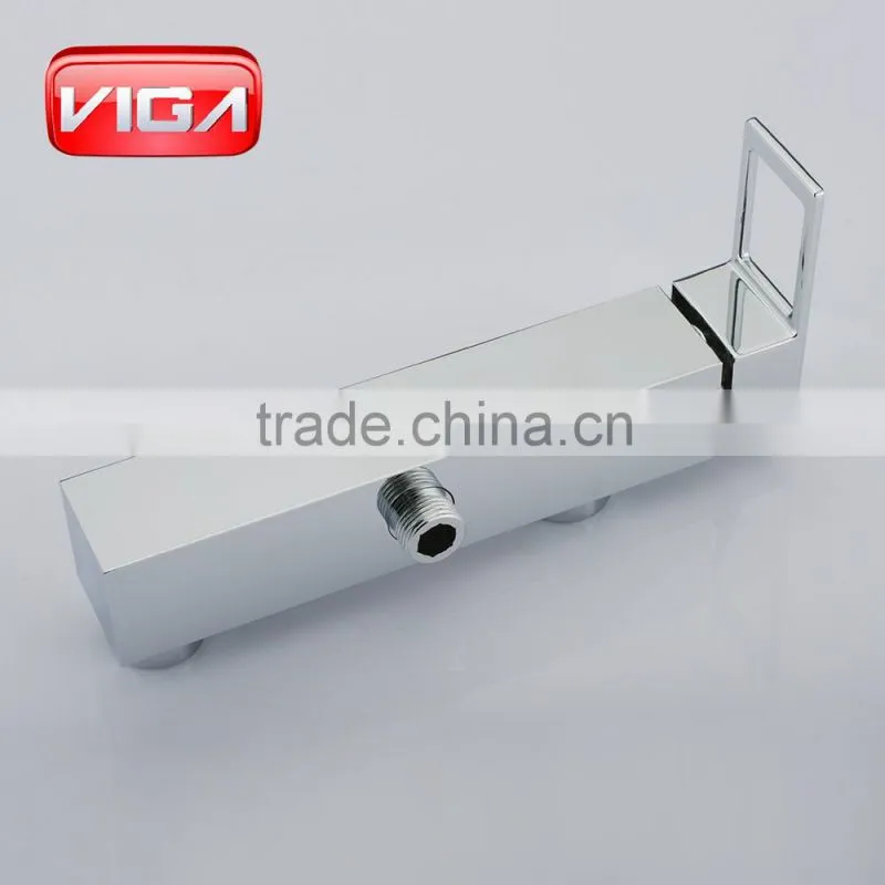 Single cold and hot wash basin bath mixer faucet wash tub