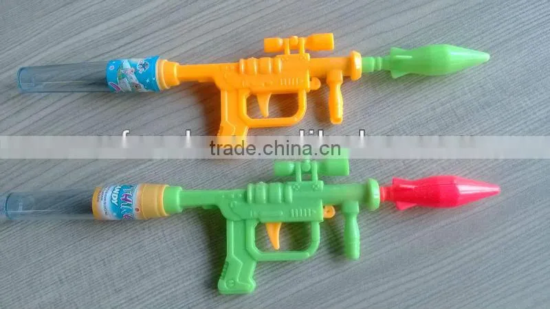 rocket rifle toy candy