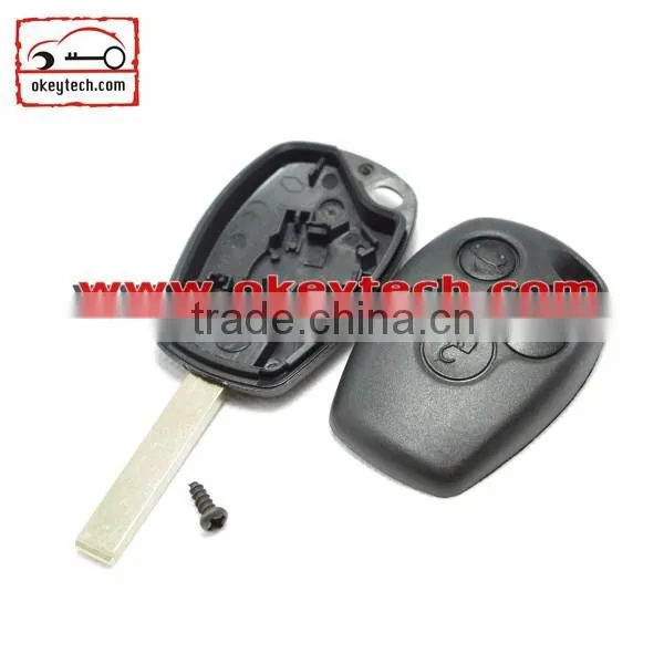 Okeytech Renault Car Key for romote key 3 button key shell with 307 blank Renault remote key case