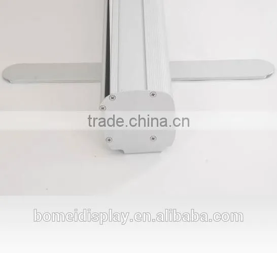 Advertising 80/85*200cm aluminum roll up banner for display, promotion roll up banner stand