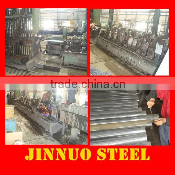 High frequency longitudinal welded steel pipes
