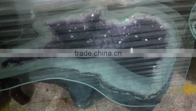Best Quality Huge Size Natural Rock Quartz Amethyst Crystal Geode for Fengshui