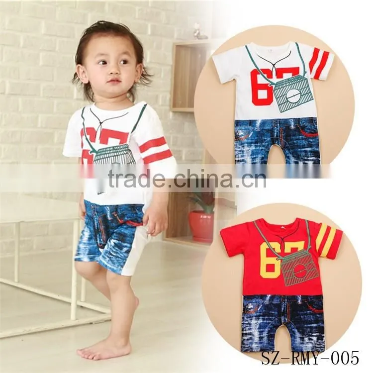 lovely baby clothing/baby creepers wholesale/kids summer rompers wholesale kids romper
