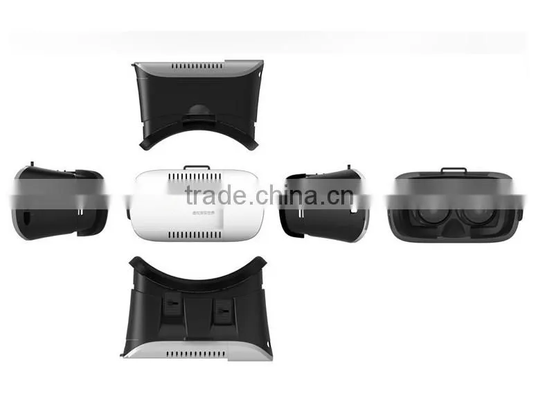 VR Box With Remote Headset Virtual Reality Headset 3D Viewing Glasses For iPhone/Samsung