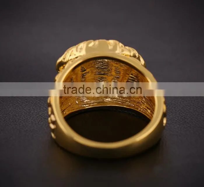 wholesale fashion Medusa new design ladies finger ring