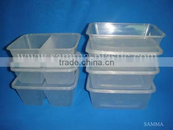 Injection Plastic Fast Food Container