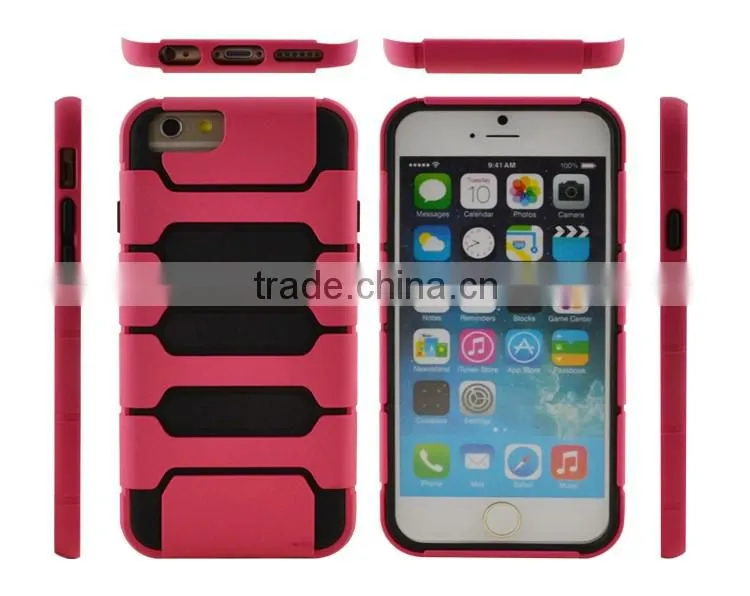 for samsung mobile phone back cover/PC+TPU tank style combo phone case