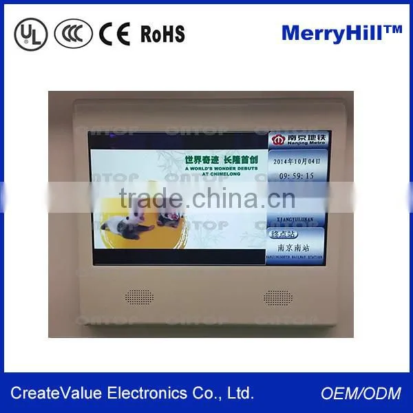 LCD Video Screen 10" 12" 15" 17" 19" 22" Roof/Ceiling Mounting Car Monitor