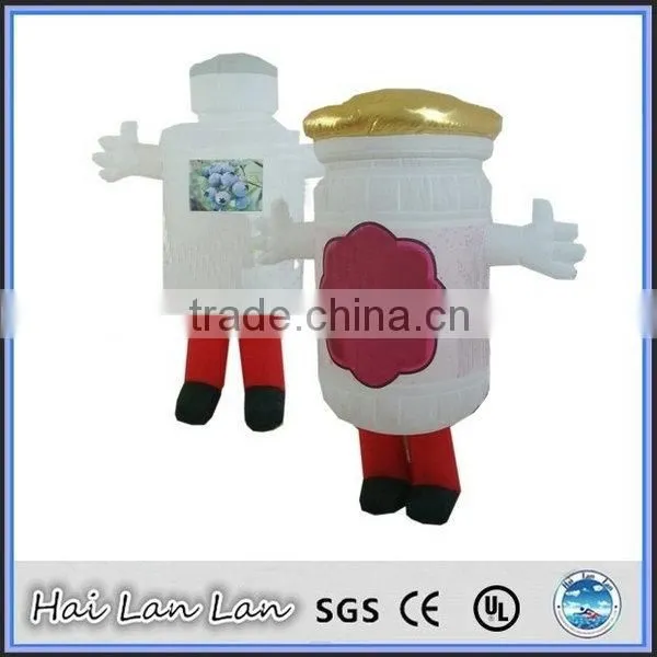 Promotion Bottle Advertising Inflatable Moving Cartoon