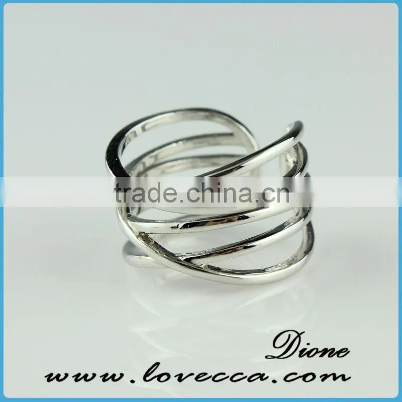 open style silver ring wholesale for women fashion jewelry