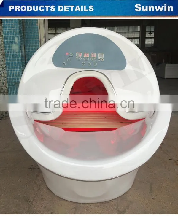 2015 ozone sauna spa capsule infrared spa capsule led light spa capsule SW-708S