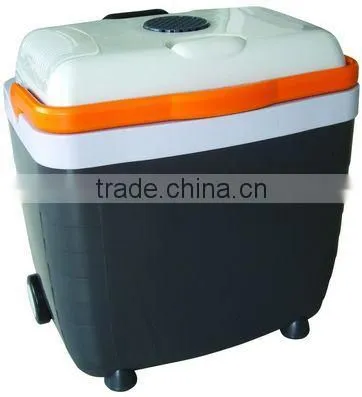 2014 Hot sale cheap mini portable/mobile refrigerator, DC 12V/24V /AC 220V-240V car fridge/freezer