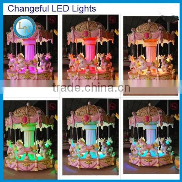 Kids small carousel!!! Amusement park ride mini carousel for sale