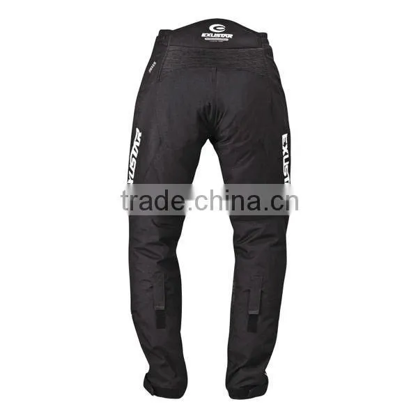 Waterproof , removable inner motorcycle black pants