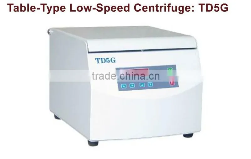 latest popular TD5G low speed table type centrifuge