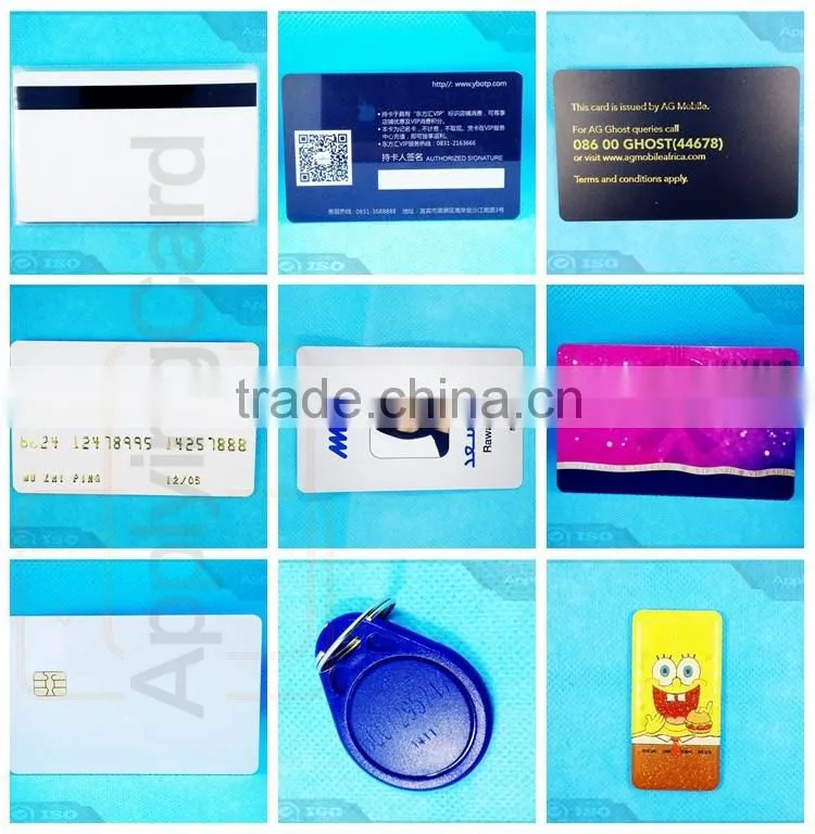 Professional ISO 14443A long distance PVC vehicle identification entrance RFID card for access control