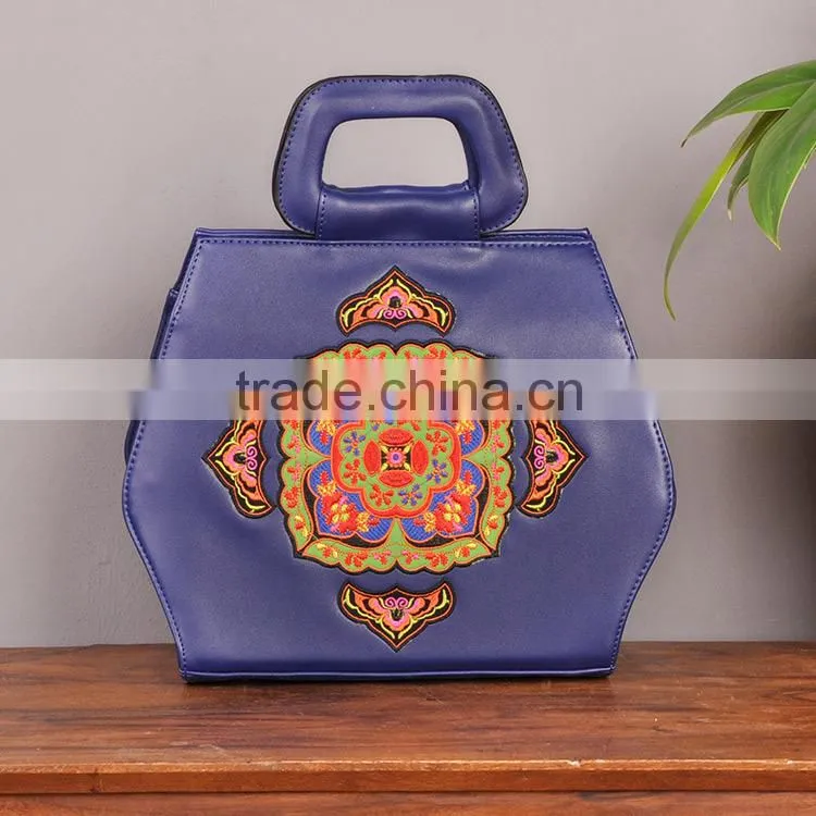 China embroidery original national handbag big bulk women handbag