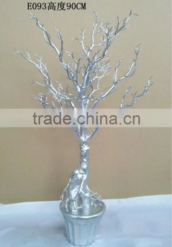 Elegant High simulation can bend stretching Faux Manzanita tree for wedding or home decorate