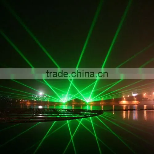 Green laser light projector laser light machine