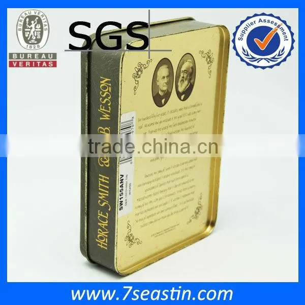 personalize metal tin box stash can