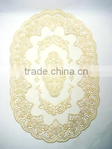PVC Round Lace Mat /Placemat For One Dollar Item, Kitchenware