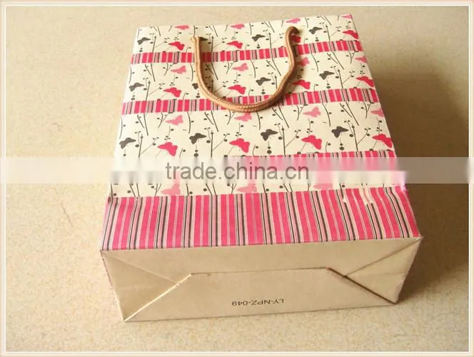Top Quality Cheap Bulk Diy kraft Gift Paper Bag