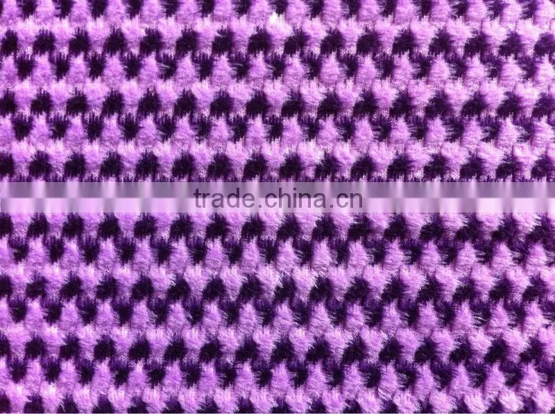 Cationic dyed fabric for making sofa
