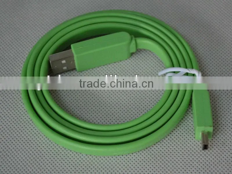 USB2.0 charging cable am to 5p mini usb cable