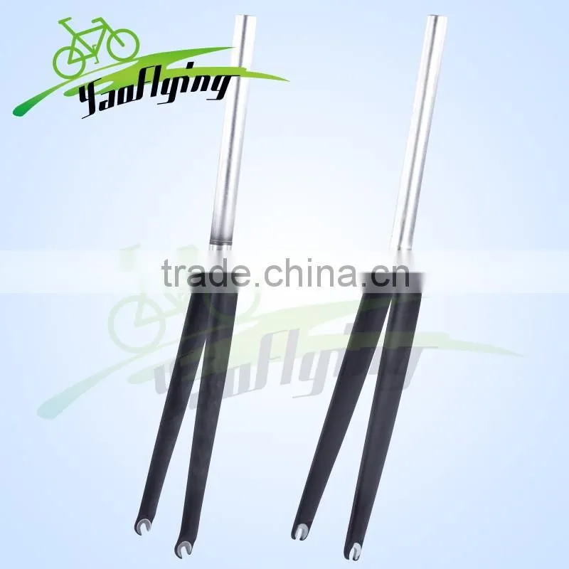 Wholesale road bike carbon fiber fork cheap price 700c carbon bike fork
