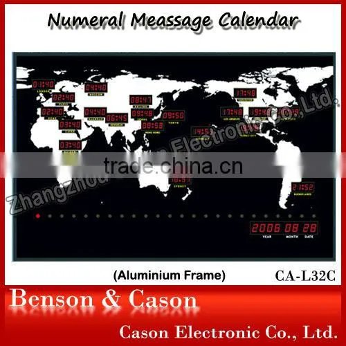 Prayer LED Wall Clock Muslim LED Clock
