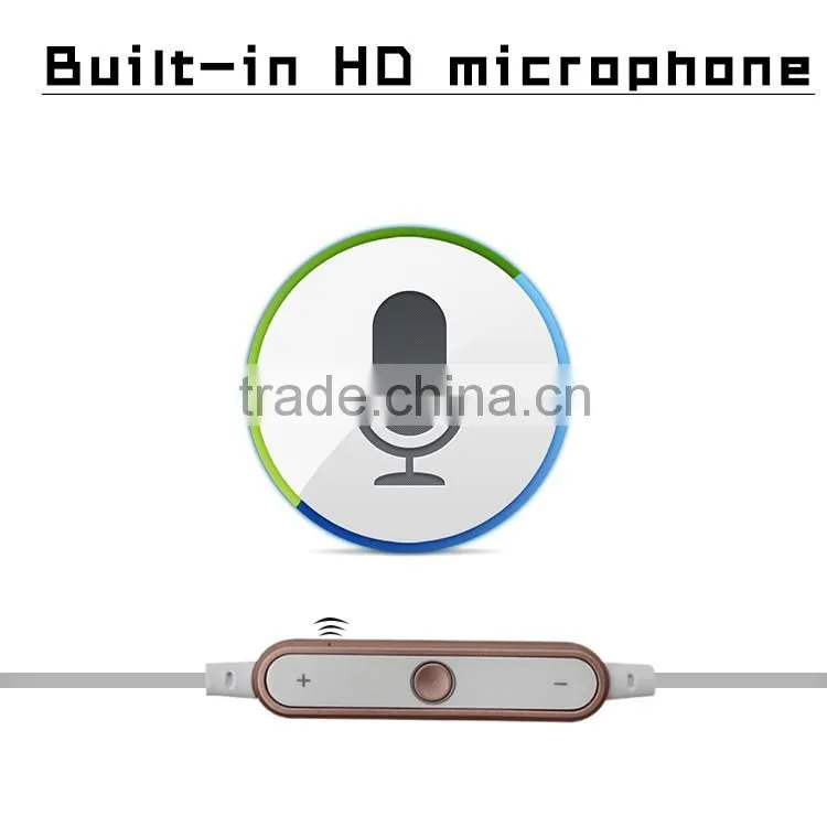 SNHALSAR S-3 consumer electronics Metal Sports bluetooth earphones, bluetooth headphone, Mobile earphones