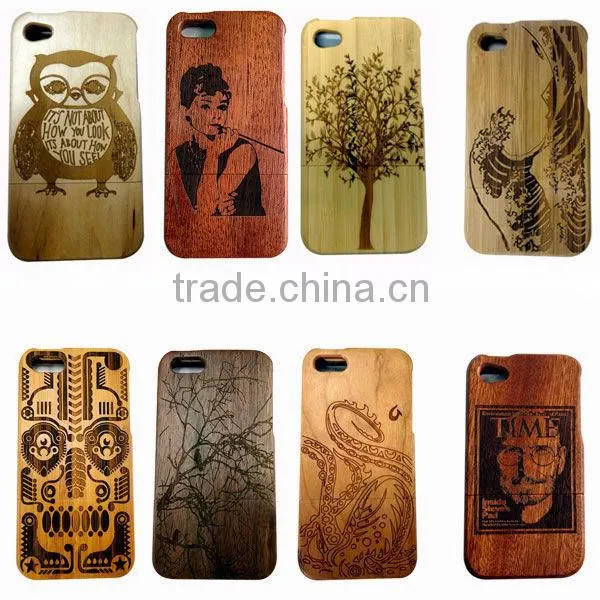 Bamboo cell phone case for Samsung Galaxy S5 I9600