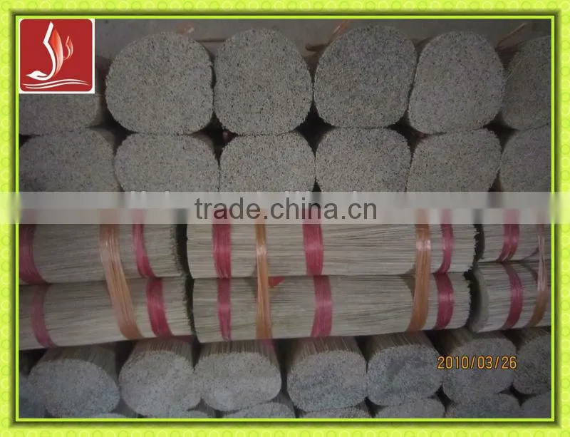 1.3mm diameter bamboo bleached polished smooth incense sticks