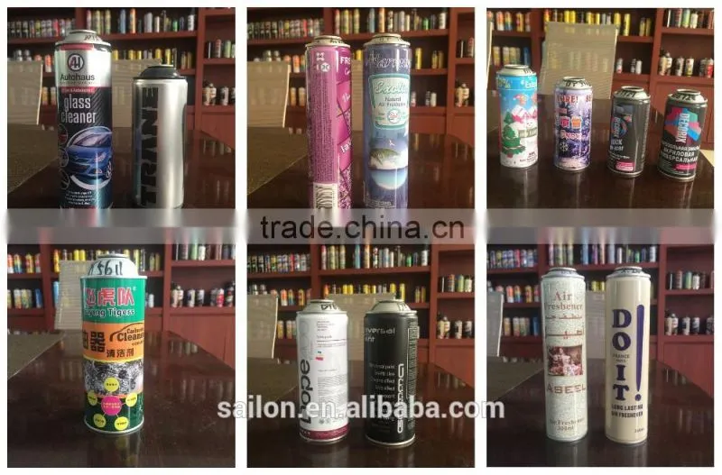 2016 Different Sizes Butane Gas Tin Can From Sailon China