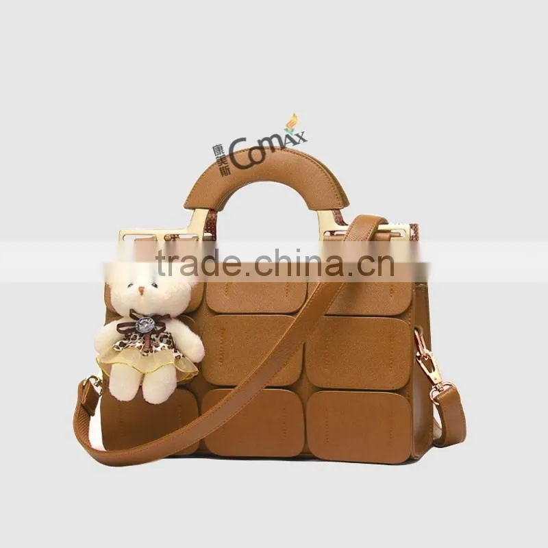 Decorative Iron Yellow Gold Metal Ball Bead Chain For Handbag